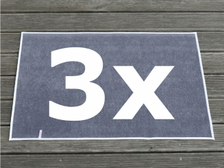 Große Inkontinenz-Auflage für Liegeplätze 3-er Set 